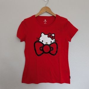 Hello kitty converse shirt top
